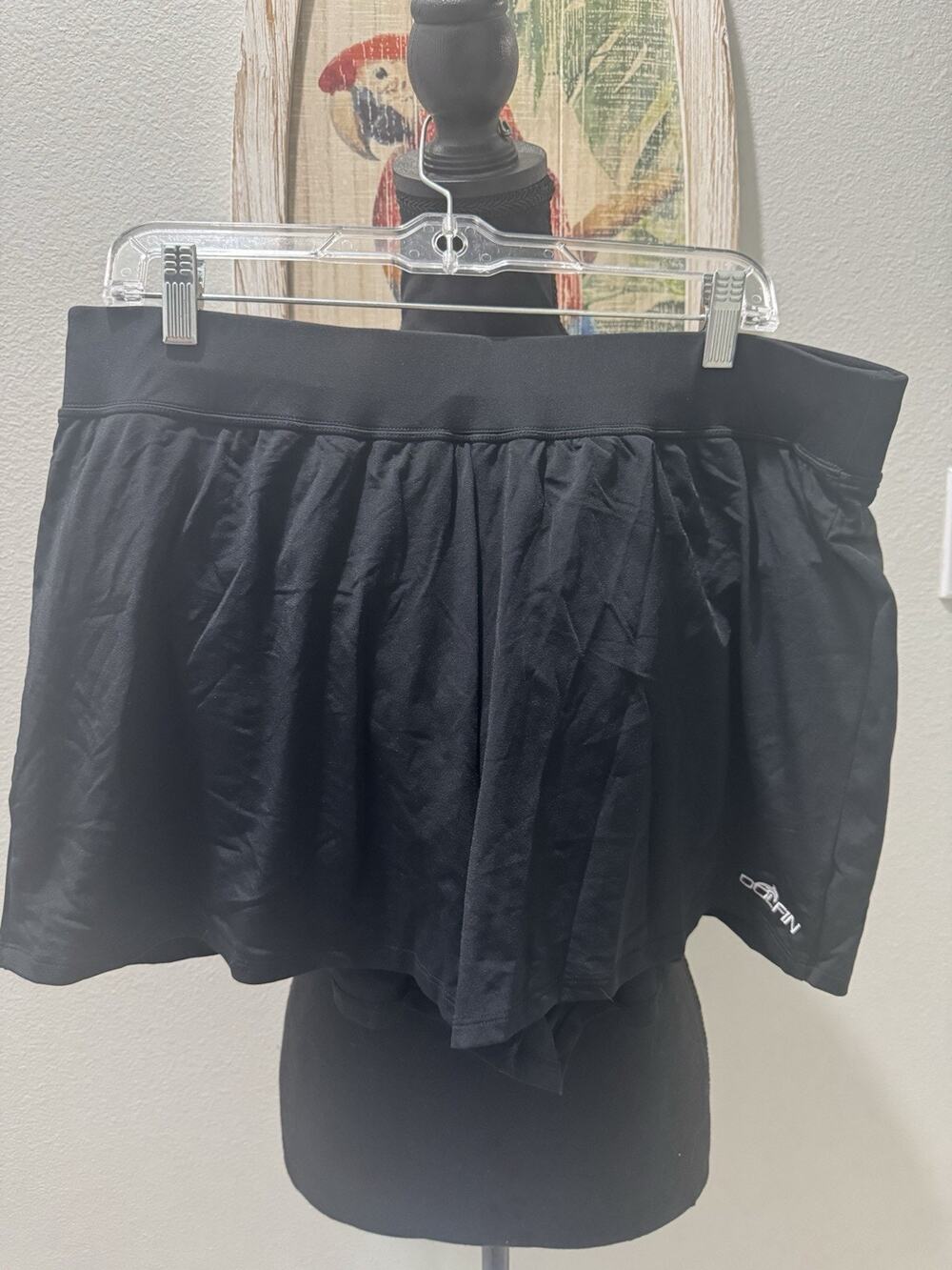 New Dolfin Aquashape Black Swim Shorts Swim Bottoms Women’s Sz XL
